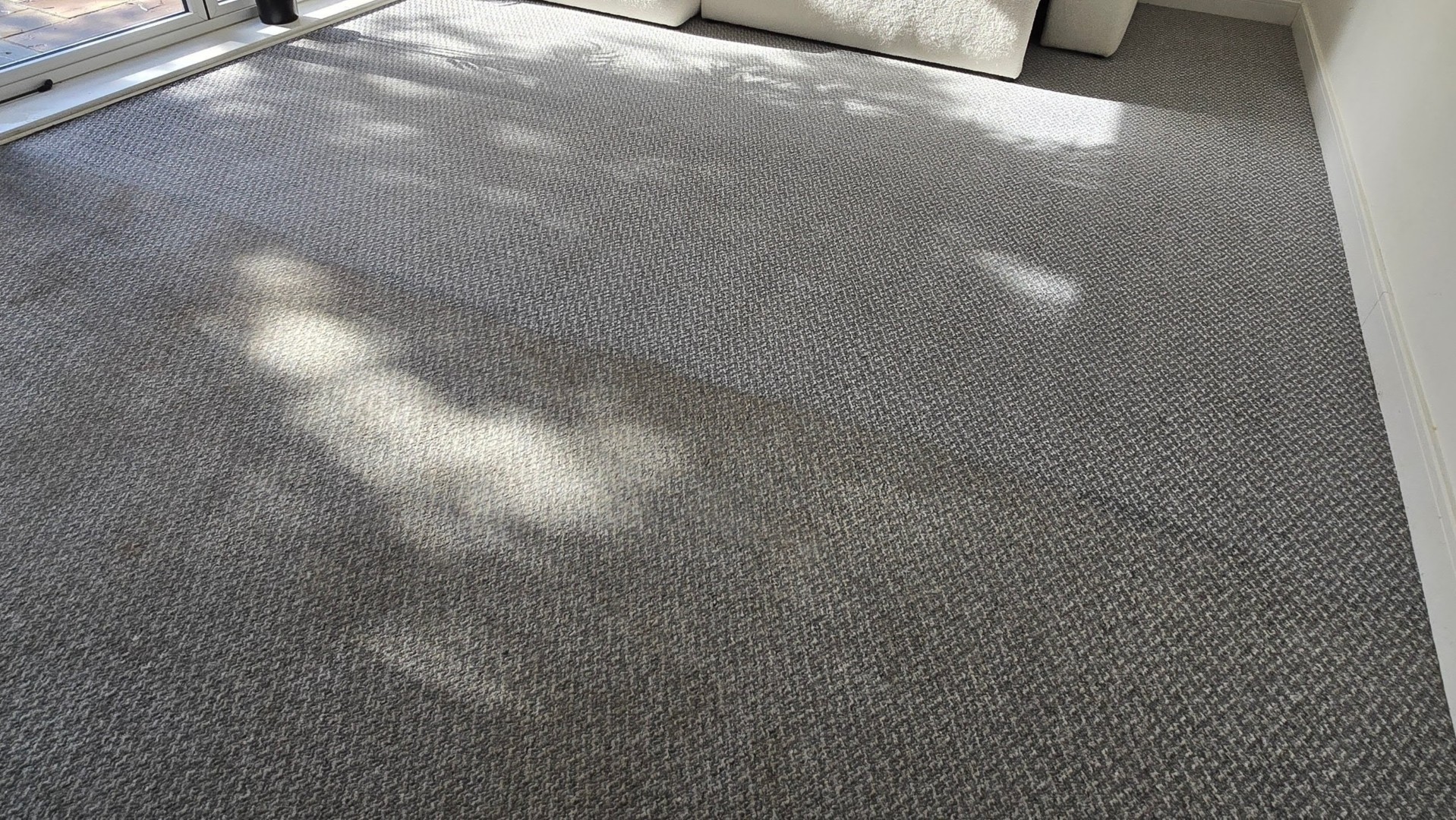 Professional carpet cleaning in a Herne Bay home